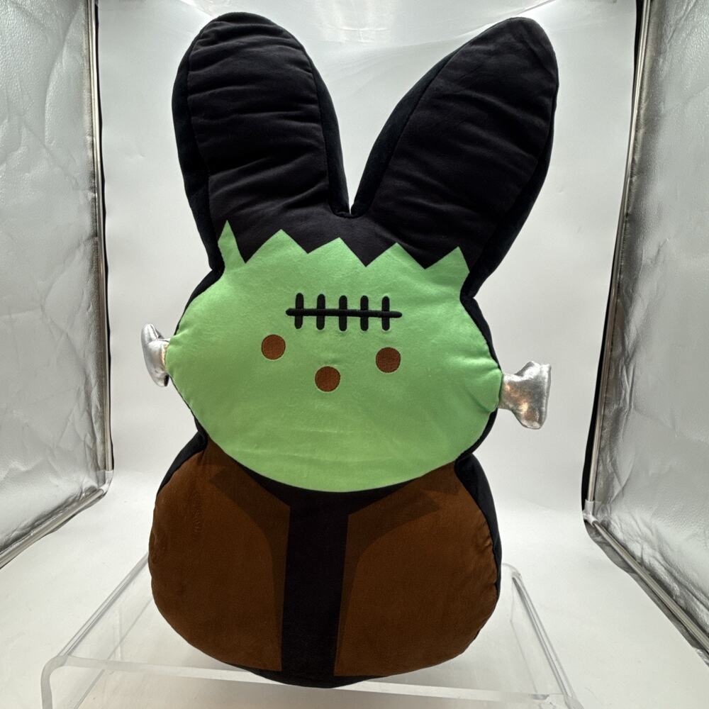 Halloween Peeps Jumbo 24" Frankenstein Bunny Plush